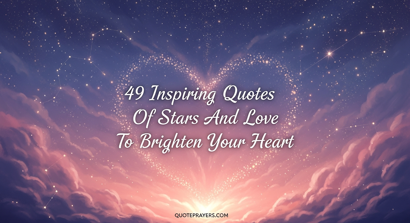 49 Inspiring Quotes Of Stars And Love To Brighten Your Heart – Gearcouple, image size:1408x768