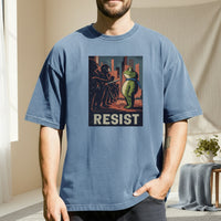 Resist Portland Frog Shirt – Funny Rebel Graphic Tee – No Kings Freedom Design