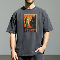 Portland Frog Shirt – Funny Rebel Graphic Tee – No Kings in America Parody Design