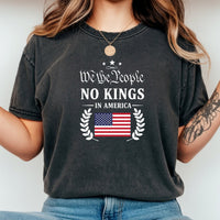 No Kings in America Tee – Liberty & Democracy Statement T-Shirt