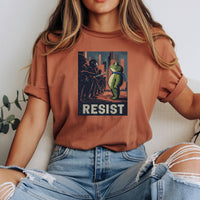 Resist Portland Frog Shirt – Funny Rebel Graphic Tee – No Kings Freedom Design