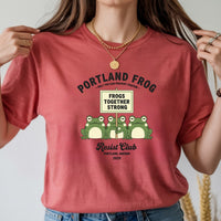 Funny Portland Frog Strong Together Tee – Rebellious Meme Shirt – Freedom Independence Style