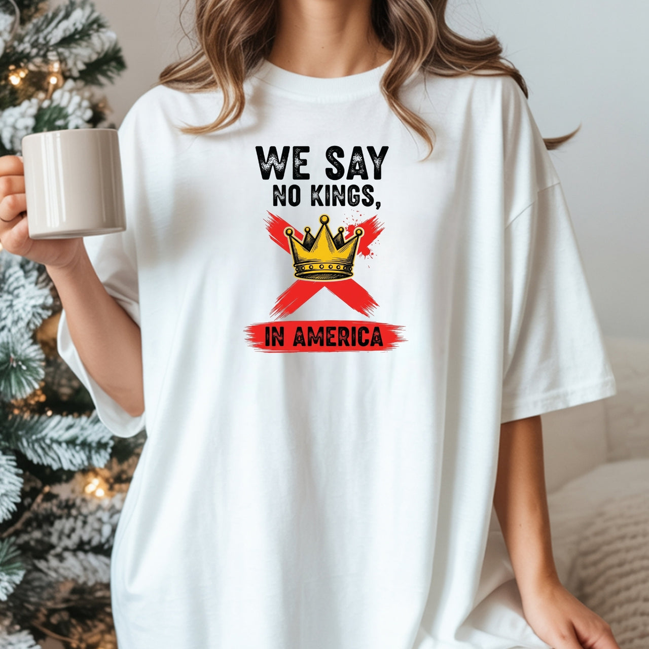 No Kings Day 2.0 T-Shirt – Liberty Inspired Patriotic Graphic Tee