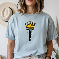 No Kings T-Shirt – Crown Graphic Tee, Patriotic Freedom Protest Design
