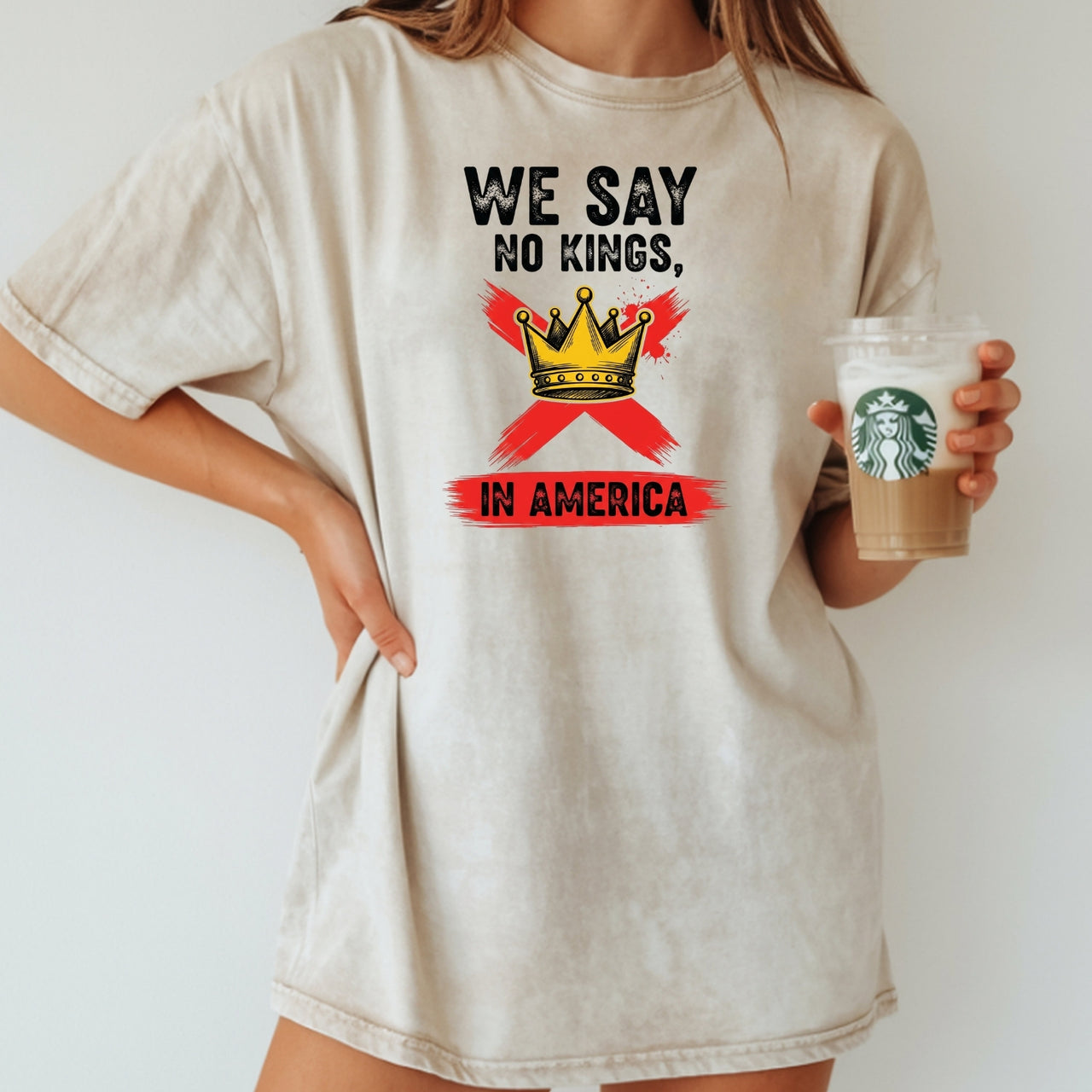No Kings Day 2.0 T-Shirt – Liberty Inspired Patriotic Graphic Tee