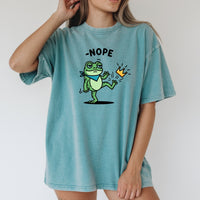 No Kings Portland Frog T-Shirt - Unisex Streetwear Graphic Cotton Top