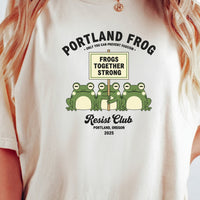 Funny Portland Frog Strong Together Tee – Rebellious Meme Shirt – Freedom Independence Style