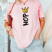 Crown No Kings Shirt – American Democracy Graphic Tee