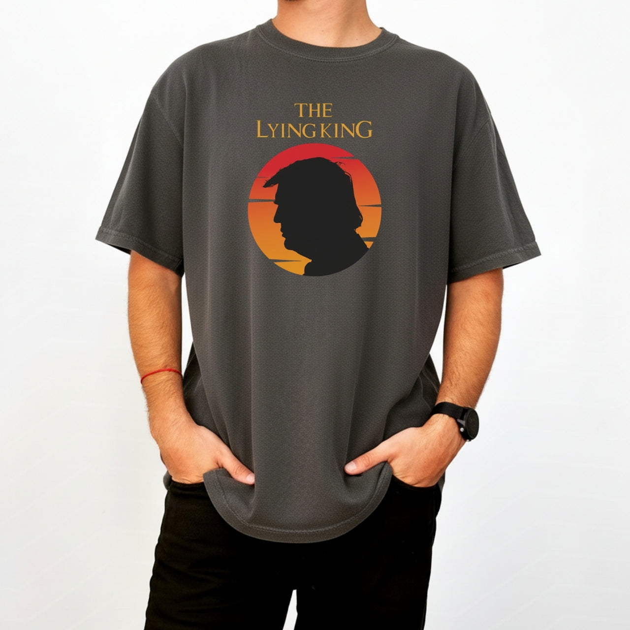 The Lying King Parody Shirt - No Kings No Dictators Tee - Protect Democracy Apparel