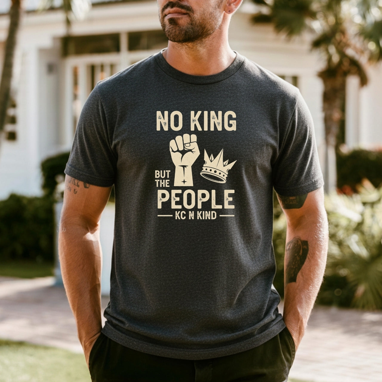 No King But The People T-Shirt – Unisex Equality & Empowerment Tee