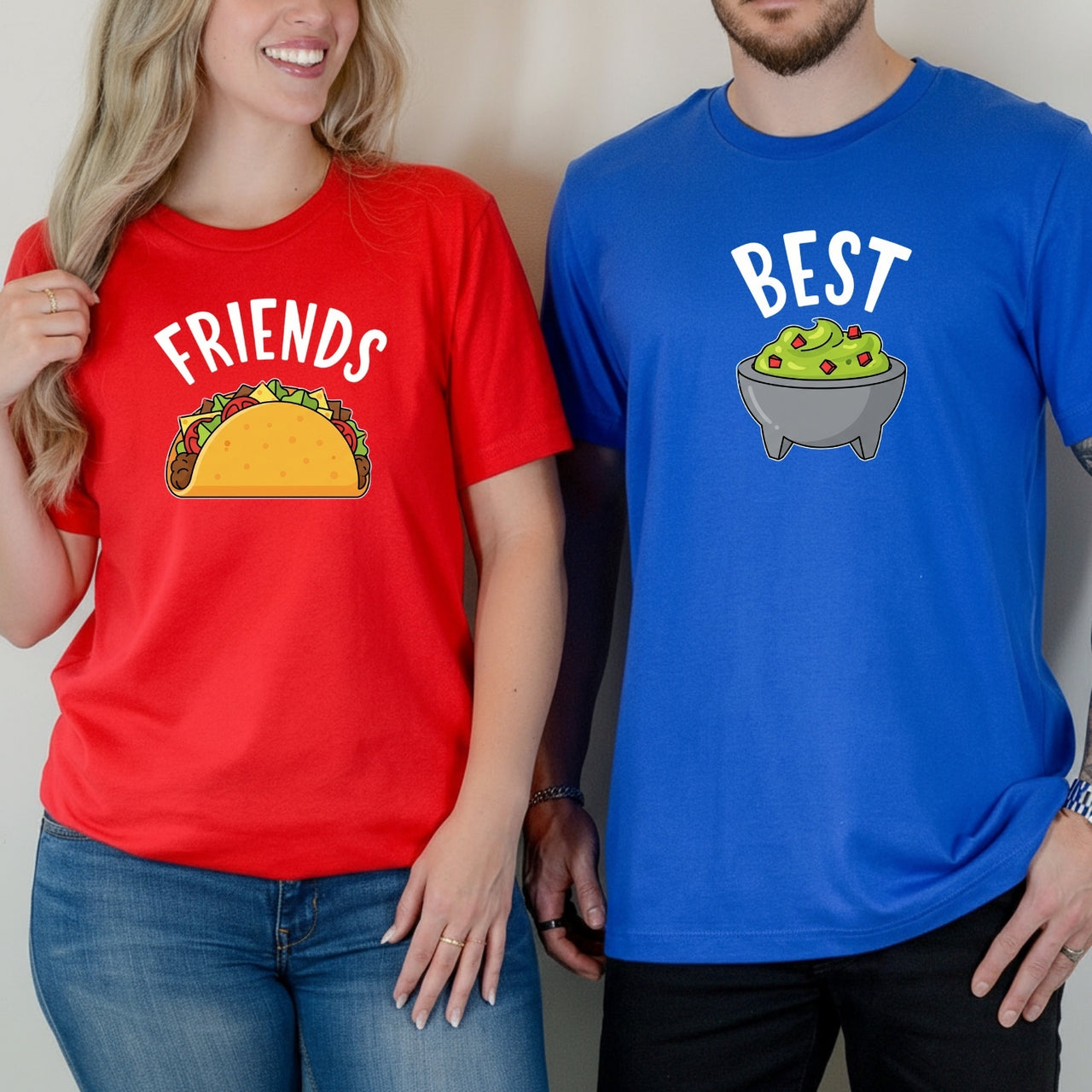 Best Friends Matching T-Shirts For Besties