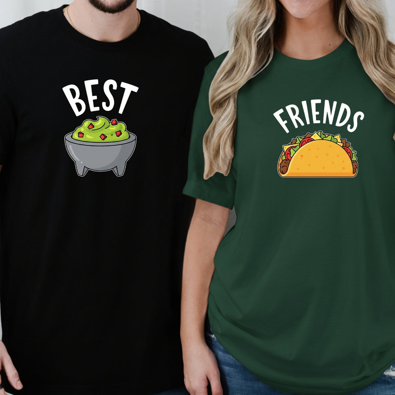 Best Friends Matching T-Shirts For Besties