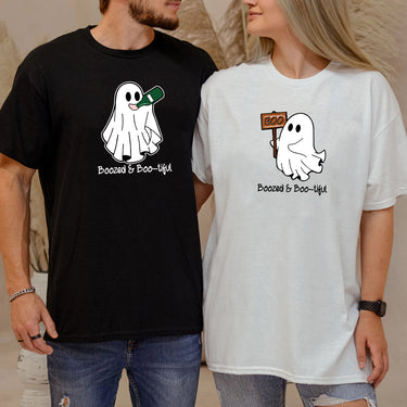 Boo Buddies Ghost Matching T-Shirts For Couples