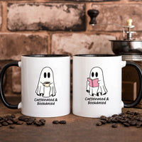 Book & Brew Ghost Matching Mugs For Couples
