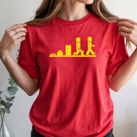 Bricks Evolution T-Shirt – Vintage Style Brick Builder Graphic Tee