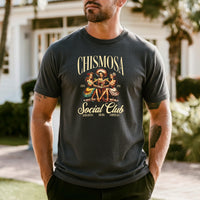 Chismosa Social Club T-Shirt - Retro Hispanic Humor Graphic Tee