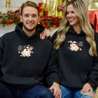 Fancy Date Ghost Matching Hoodies For Couples