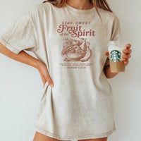 Fruit of the Spirit T-Shirt - Vintage Christian Faith Graphic Tee