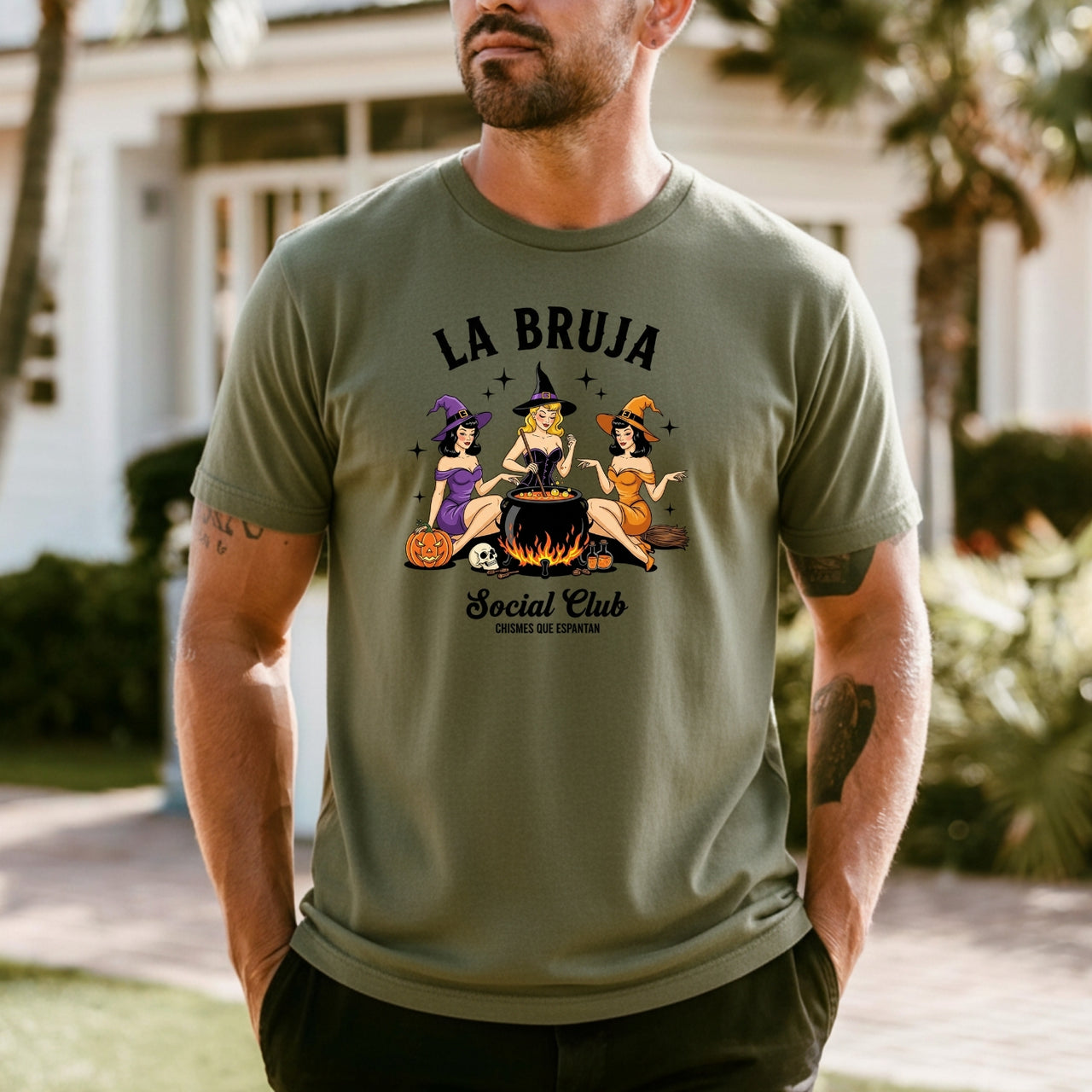 La Bruja Chismosa T-Shirt - Latina Witch Social Club Graphic Tee