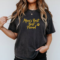 Man’s Best Friend Paw Print Unisex Graphic T-Shirt