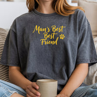 Man’s Best Friend Paw Print Unisex Graphic T-Shirt