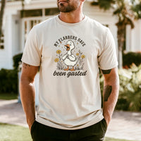 My Flabbers Have Been Gasted T-Shirt - Funny Sarcastic Goose Graphic Tee