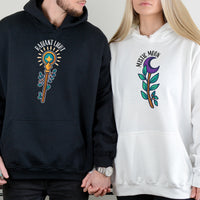Sun And MoonStaff Matching Hoodies For Couples