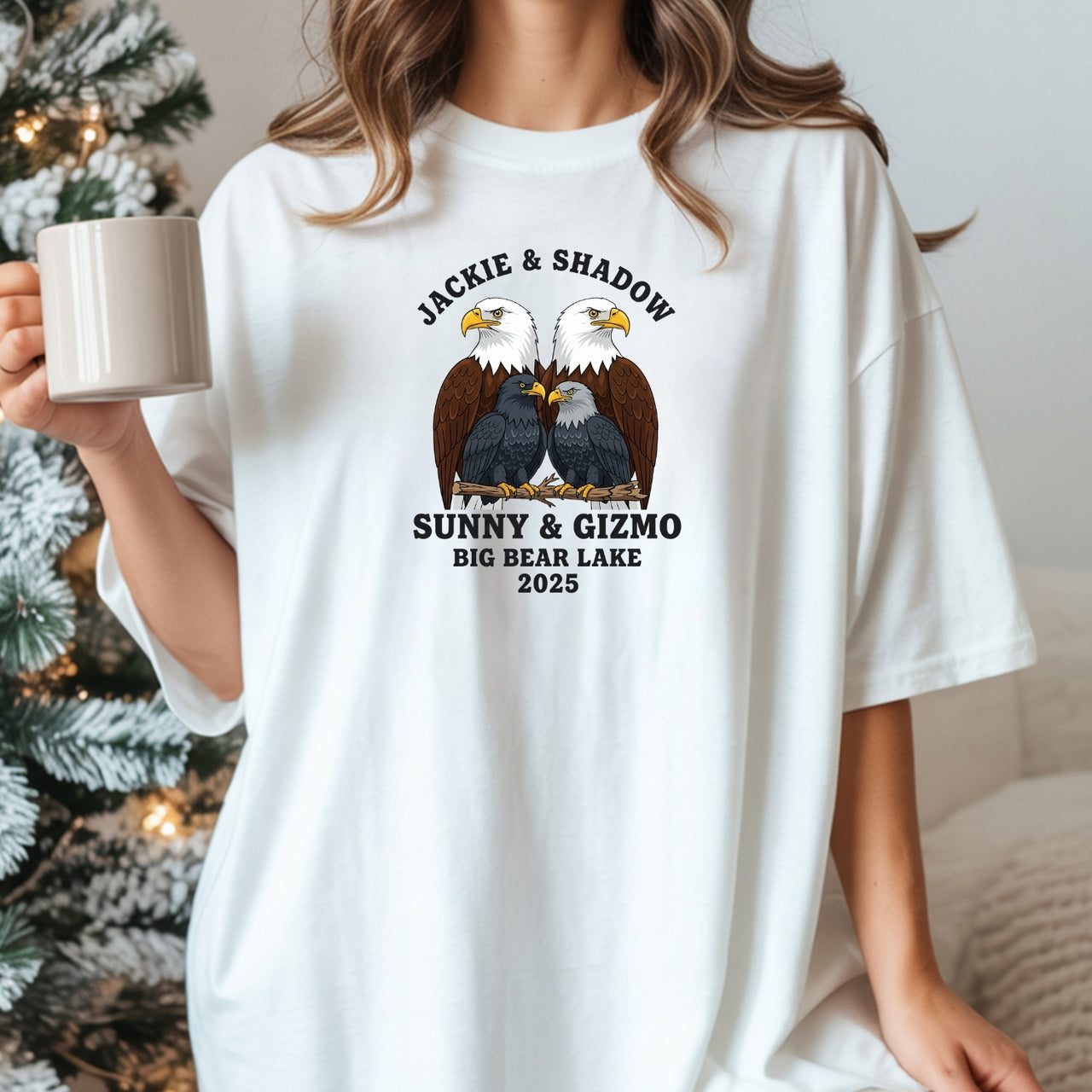 Sunny & Gizmo Bald Eagle T-Shirt – Cute Baby Eaglet Unisex Wildlife Tee