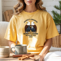 Sunny & Gizmo Bald Eagle T-Shirt – Cute Baby Eaglet Unisex Wildlife Tee