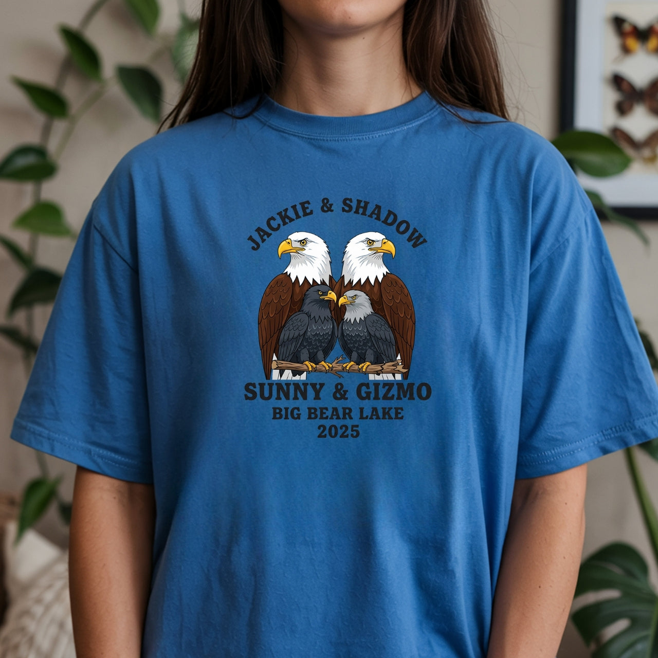 Sunny & Gizmo Bald Eagle T-Shirt – Cute Baby Eaglet Unisex Wildlife Tee