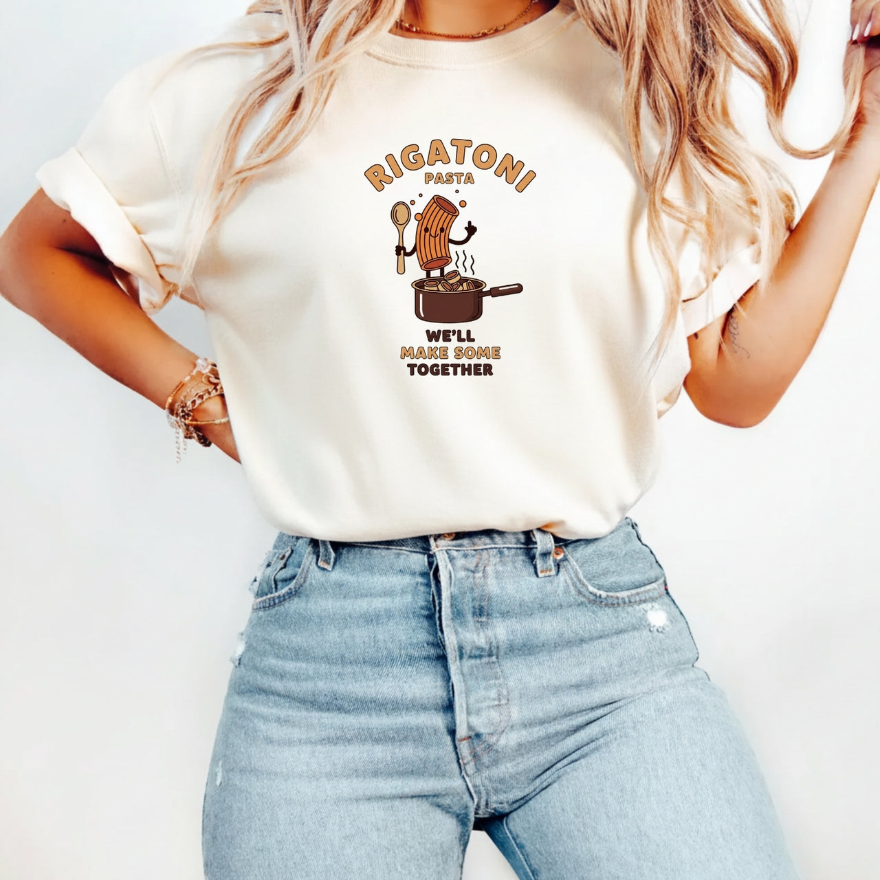 We'll Make Some Together Rigatoni T-Shirt – Funny Unisex Graphic Tee