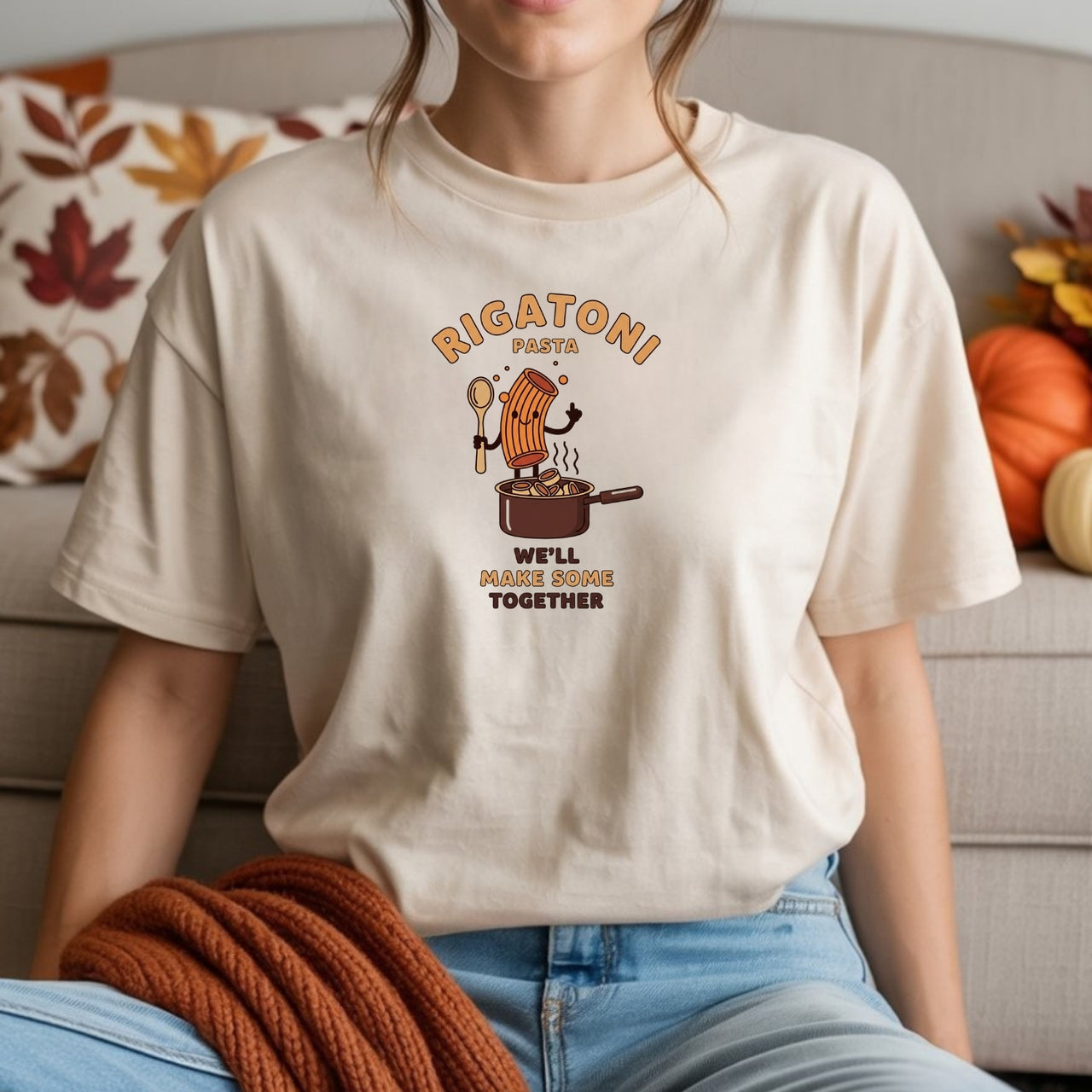 We'll Make Some Together Rigatoni T-Shirt – Funny Unisex Graphic Tee