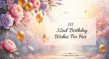 111 32nd Birthday Wishes For Her Sweet Funny Ideas