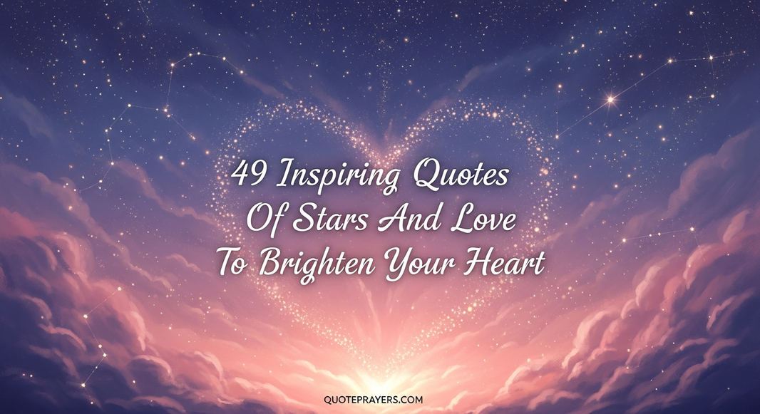 49 Inspiring Quotes Of Stars And Love To Brighten Your Heart – Gearcouple