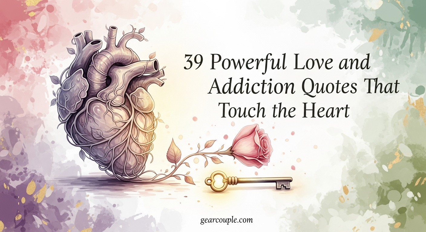 39 Powerful Love and Addiction Quotes That Touch the Heart