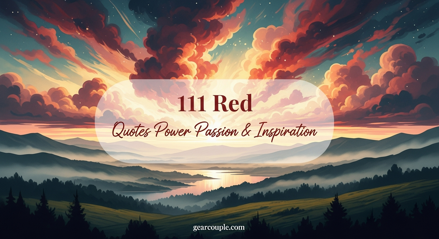 111 Red Quotes Power Passion & Inspiration – Gearcouple