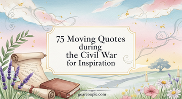 75 Moving Quotes during the Civil War for Inspiration