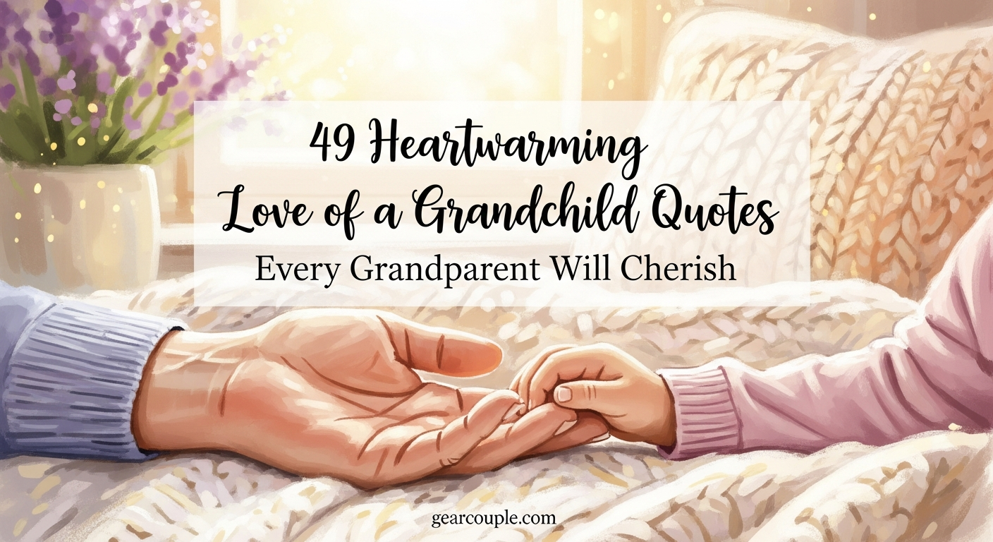 49 Heartwarming Love of a Grandchild Quotes Every Grandparent Will Cherish
