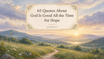 65 Quotes About God Is Good All the Time for Hope