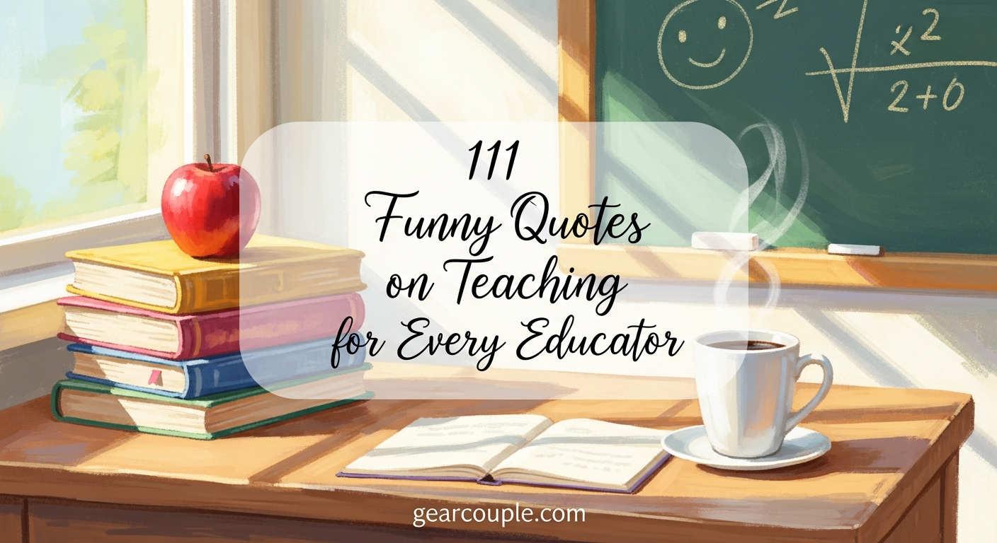 111 Funny Quotes on Teaching for Every Educator – Gearcouple