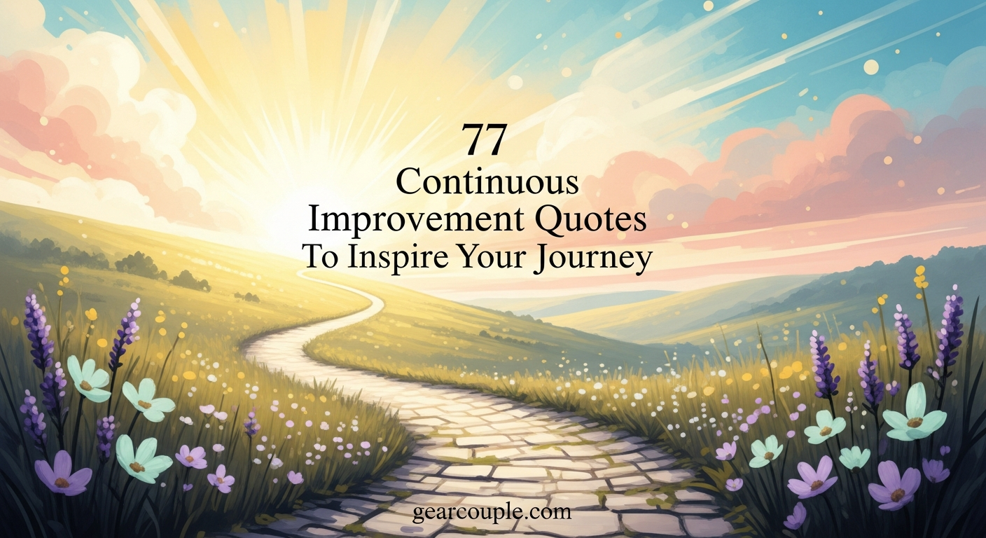 77 Continuous Improvement Quotes To Inspire Your Journey – Gearcouple