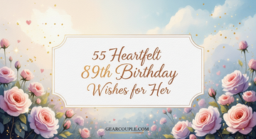 55 89th Birthday Wishes for Her Heartfelt Joyful Messages