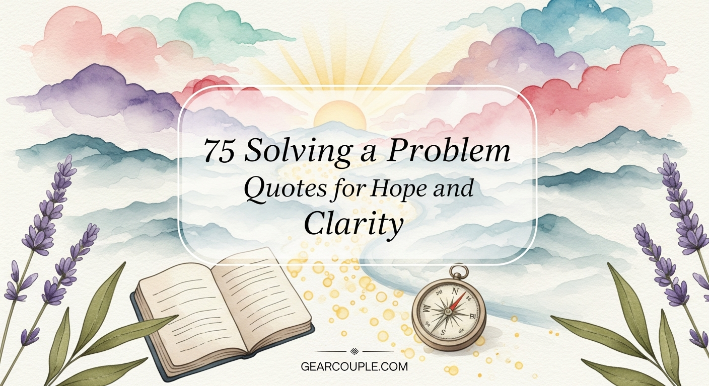 75 Solving a Problem Quotes for Hope and Clarity – Gearcouple