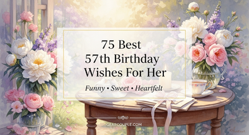 75 Best 57th Birthday Wishes For Her Funny Sweet Heartfelt