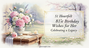 51 Heartfelt 81st Birthday Wishes for Her Celebrating a Legacy