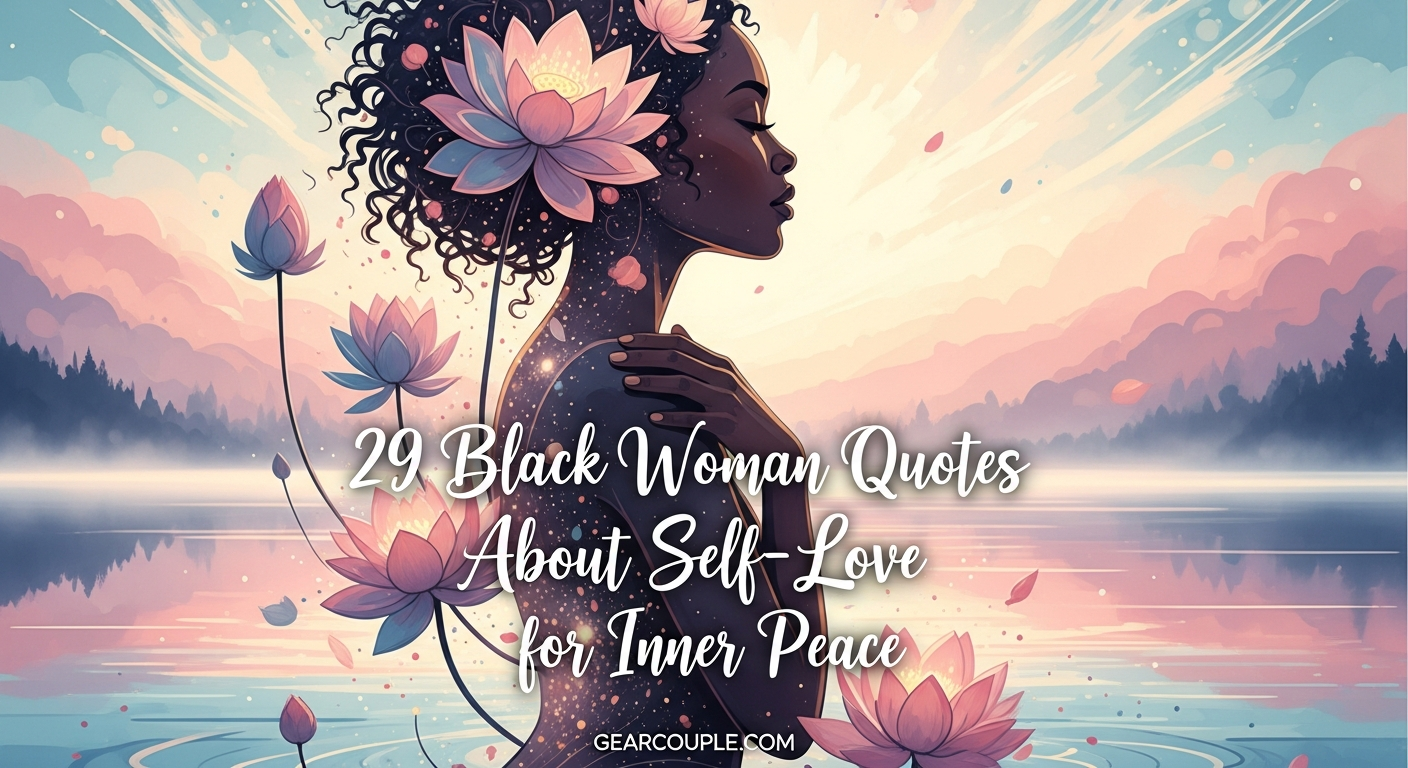29 Black Woman Quotes About SelfLove for Inner Peace Gearcouple