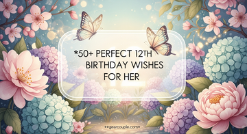 50+ Perfect 12th Birthday Wishes for Her