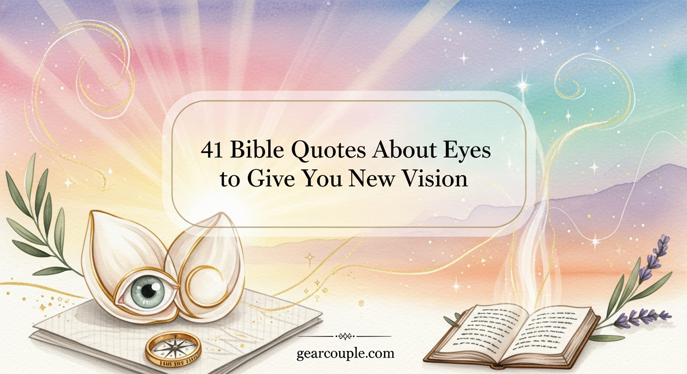 41 Bible Quotes About Eyes to Give You New Vision – Gearcouple