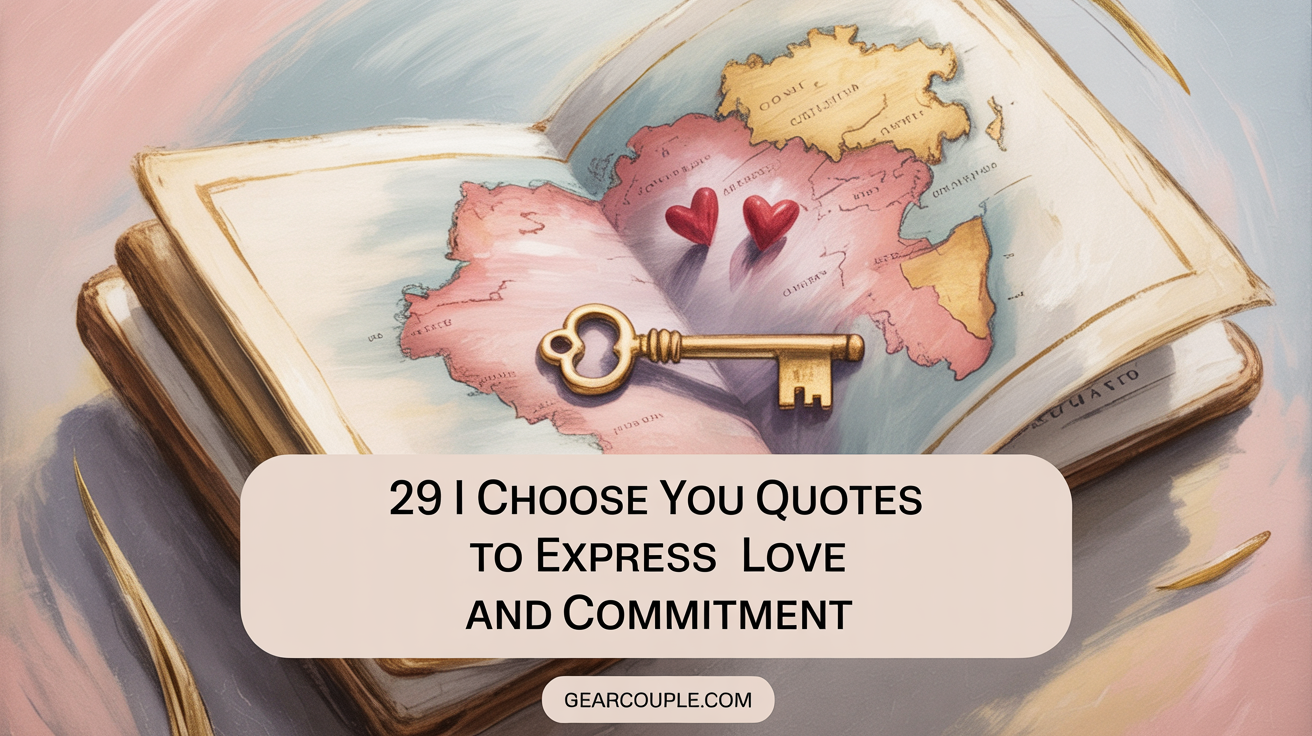 29 I Choose You Quotes to Express Love and Commitment – Gearcouple