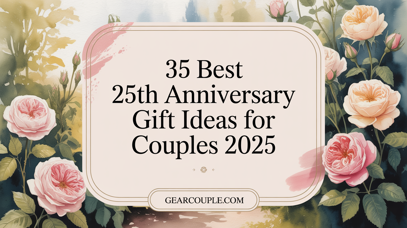 35 Best 25th Anniversary Gift Ideas for Couples 2025